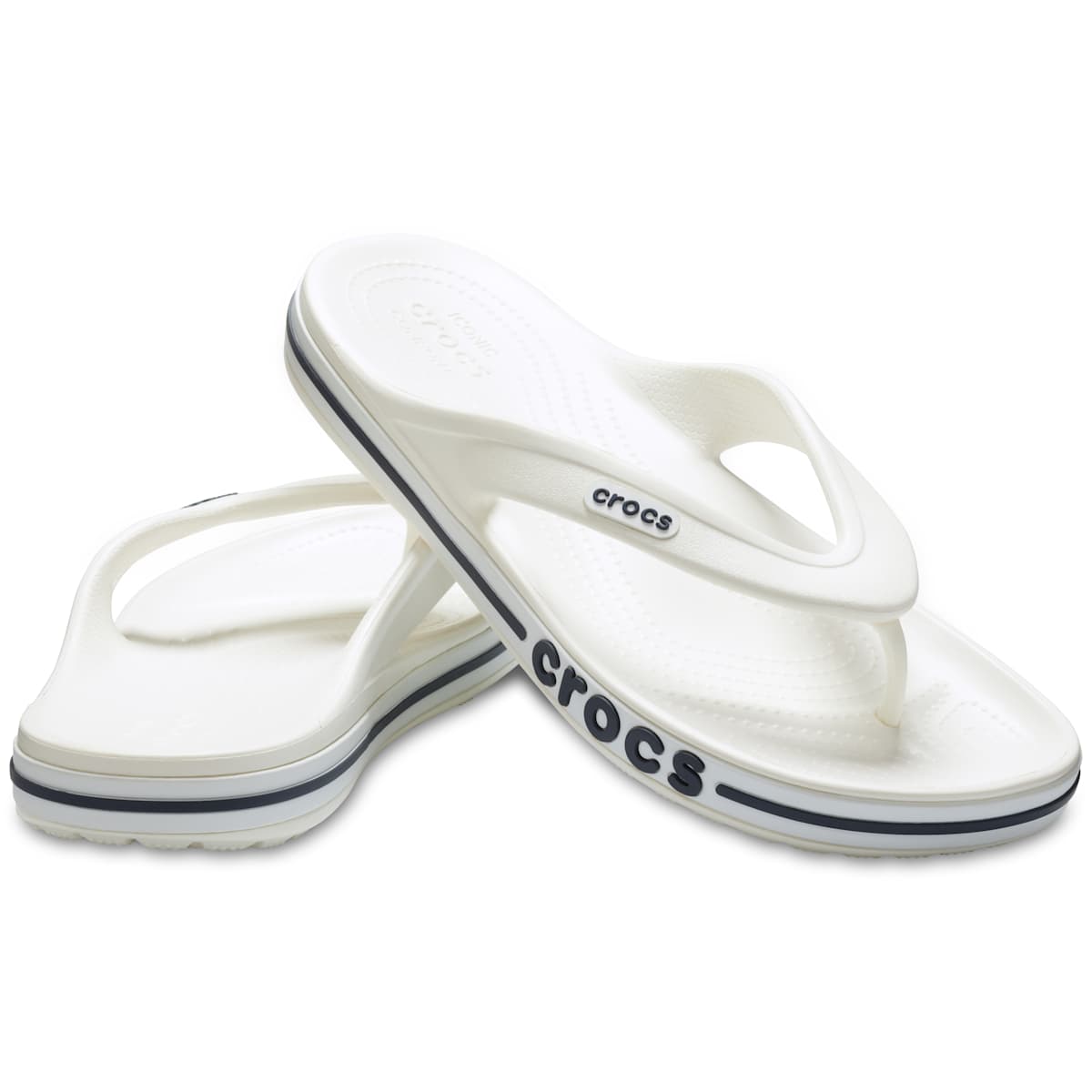 crocs-bayaband-flip-white-navy